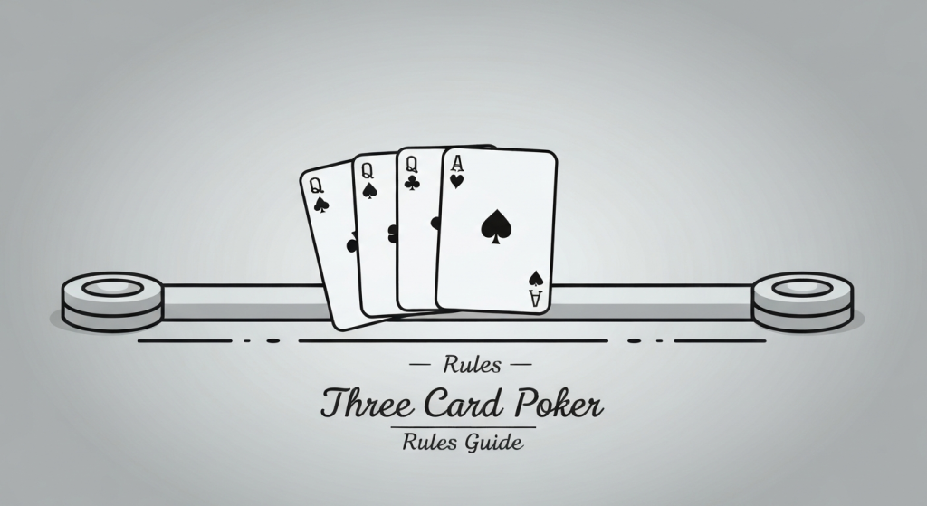Three Card Poker rules, hand rankings and strategy
